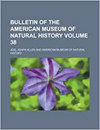 BULLETIN OF THE AMERICAN MUSEUM OF NATURAL HISTORY杂志封面